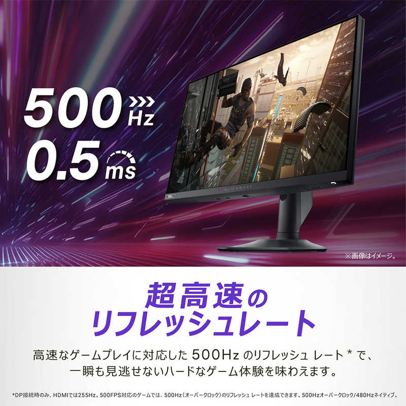 Alienware 500Hz ゲーミングモニター サムネイル5