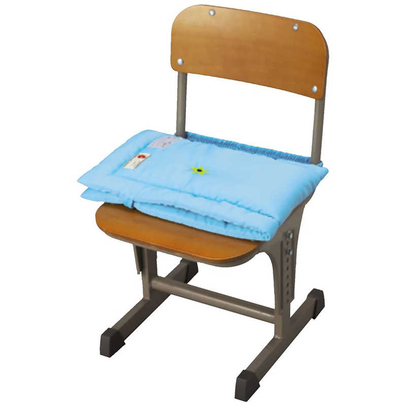 ナカバヤシ 防災ずきん 防炎加工タイプ 防炎協会認定品 ブルー BZ-101B