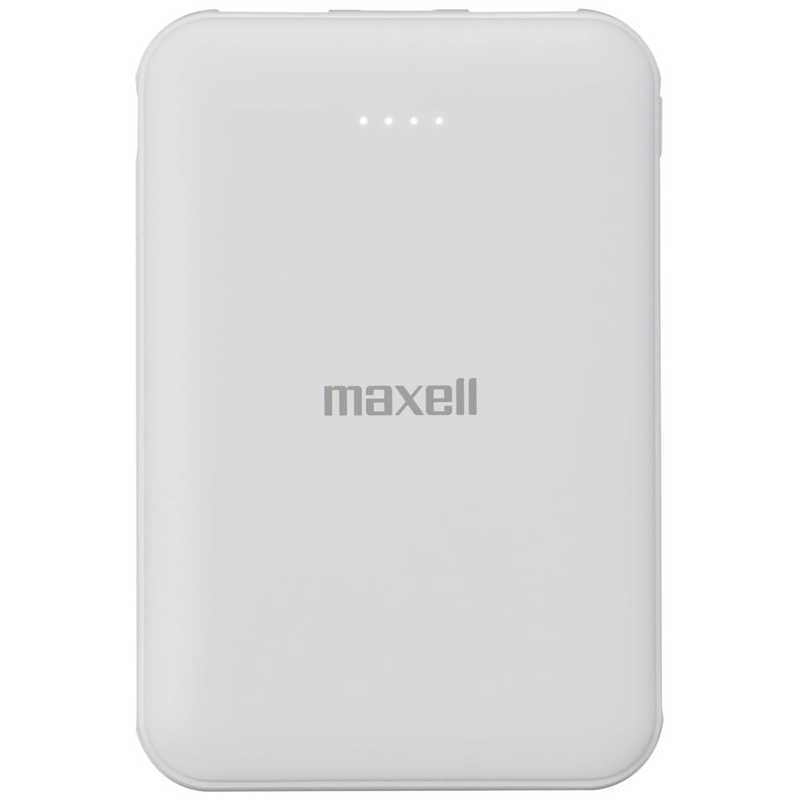 マクセル　モバイルバッテリー 薄型コンパクトサイズ 5000mAh WH　MPCCE5000