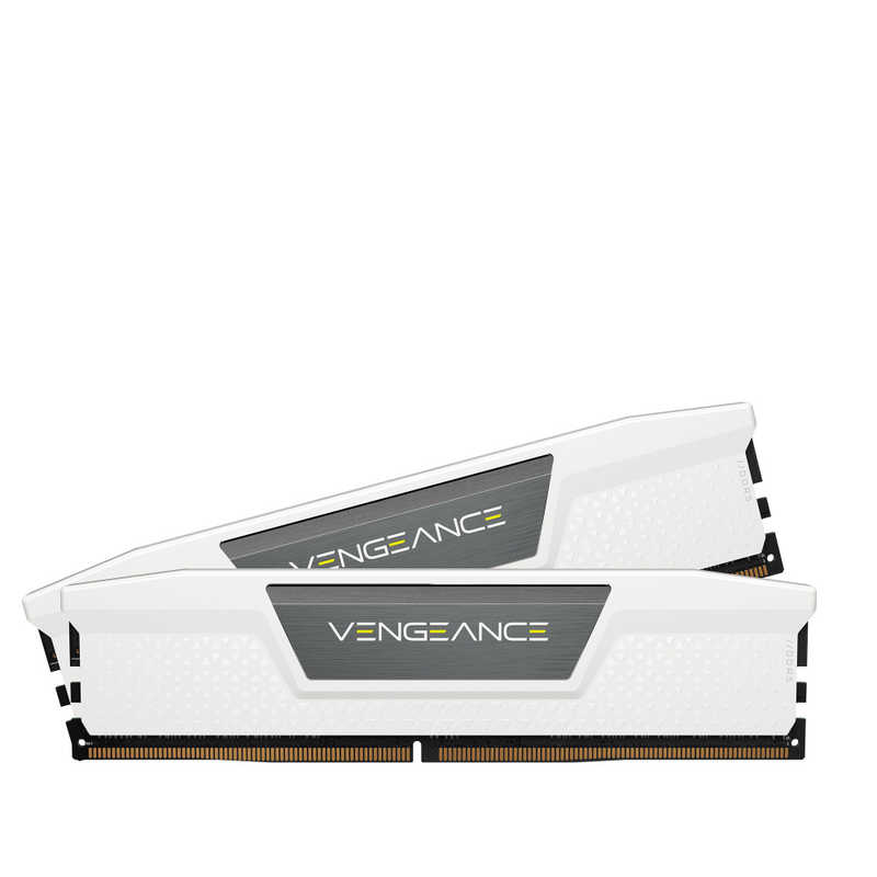 コルセア CORSAIR 増設用メモリ VENGEANCE DDR5 ホワイト DIMM DDR5 /16GB /2枚 CMK32GX5M2B5200C40W