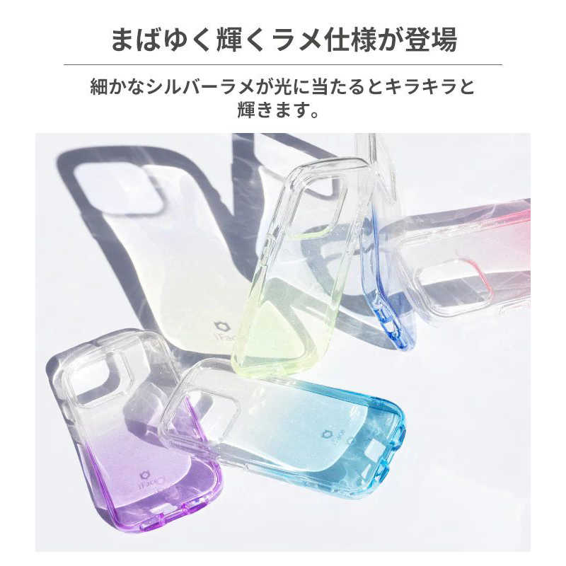 HAMEE　［iPhone 14専用］iFace Look in Clear Lollyケース iFace クリア/ピーチ　...