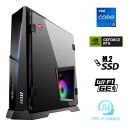 MSI　ゲーミングデスクトップ ［モニター無し /intel Core i7 /メモリ：16GB /SSD：1TB /2024年4月］　Trident AS 14NUE7-680JP