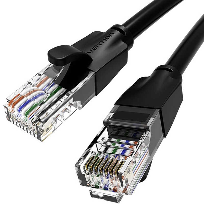 【商品解説】【商品詳細】ブランド：VENTIONカラー：ブラックインターフェースタイプ：RJ45ラインオーダー：568Bインターフェースプロセス：金メッキピン伝送速度：1000Mbpsコンダクター：銅被覆アルミニウムジャケット：PVCAWG：26AWGOD：5.5mm長さ：0.5-40m保証：1年間パッケージ：PEバッグ【スペック】●型式：IB-4854（IB4854）●JANコード：4589662874854仕様1：［バージョン］CAT6［ラインオーダー］568B［インターフェースプロセス］金メッキピン［伝送速度］1000Mbps［コンダクター］銅被覆アルミニウム［ジャケット］PVC［AWG］26AWGこの商品は宅配便でお届けする商品です出荷可能日から最短日時でお届けします。※出荷完了次第メールをお送りします。配送サービス提供エリアを調べることができます「エリア検索」をクリックして、表示された画面にお届け先の郵便番号7桁を入力してください。ご購入可能エリア検索お買い上げ合計3,980円以上で送料無料となります。※3,980円未満の場合は、一律550円（税込）となります。●出荷可能日から最短日時でお届けします。（日時指定は出来ません。）　※お届け時に不在だった場合は、「ご不在連絡票」が投函されます。　「ご不在連絡票」に記載された宅配業者の連絡先へ、再配達のご依頼をお願いいたします。●お届けは玄関先までとなります。●宅配便でお届けする商品をご購入の場合、不用品リサイクル回収はお受けしておりません。●全て揃い次第の出荷となりますので、2種類以上、または2個以上でのご注文の場合、出荷が遅れる場合があります。詳細はこちら■商品のお届けについて商品の到着日については、出荷完了メール内のリンク（宅配業者お荷物お問い合わせサービス）にてご確認ください。詳しいお届け目安を確認する1度の注文で複数の配送先にお届けすることは出来ません。※注文時に「複数の送付先に送る」で2箇所以上への配送先を設定した場合、すべてキャンセルとさせていただきます。