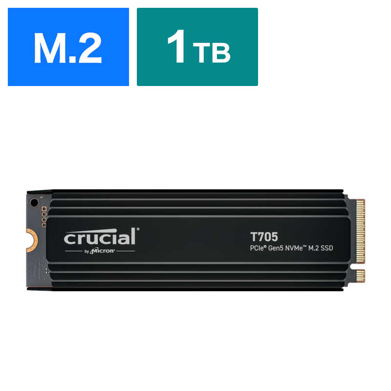 CRUCIAL 内蔵SSD［1TB /M.2］ 「バルク品」 CT1000T705SSD5-JP