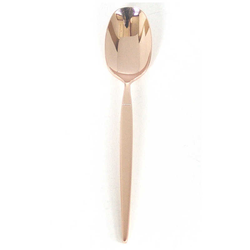 カンダ　LW No.12500 18-10ミルトア・ピンクゴールド ティースプーン　273358