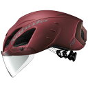 オージーケーカブト 自転車用ヘルメット エアロ-R2 AERO-R2(S/Mサイズ:55~58cm/) マットバーガンディ AERO_R2