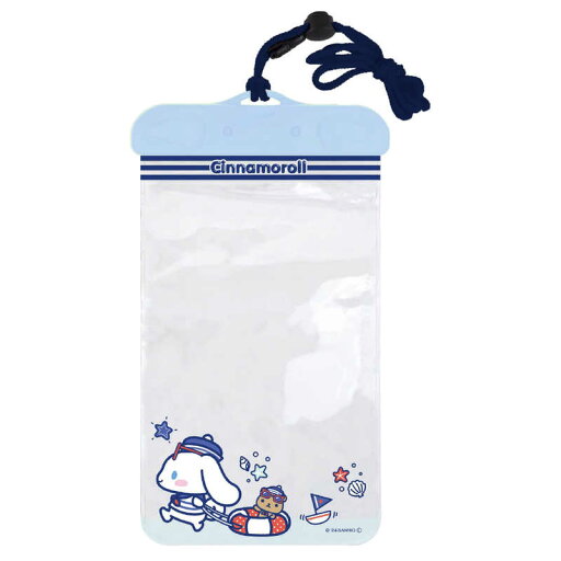 グルマンディーズ WATERPROOF POUCH サンリオキャラクターズ シナモロール SANG-389CN グルマンディーズ WATERPROOF POUCH サンリオキャラクターズ シナモロール SANG-389CN