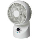 TEKNOS 3Dサーキュレーター DCモーター搭載 (省エネタイプ) リモコン付き ホワイト SAK-345WDC