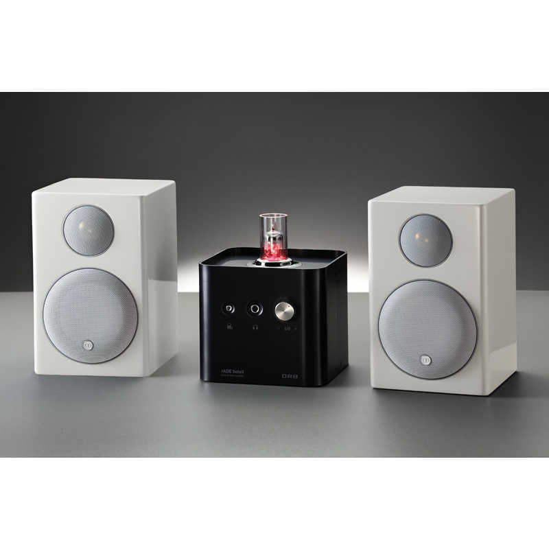 ORB　プリメインアンプ＋コンパクト2wayモニタースピーカーコラボレーションシステム アッシュブラック×ホワイト　JADE Soleil/Radius90 -As/Wh