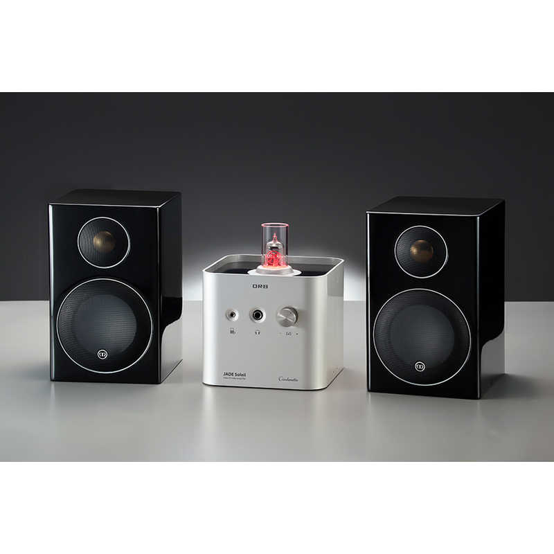 ORB　プリメインアンプ＋コンパクト2wayモニタースピーカーコラボレーションシステム　JADE Soleil/Radius90 -Ci/Bl