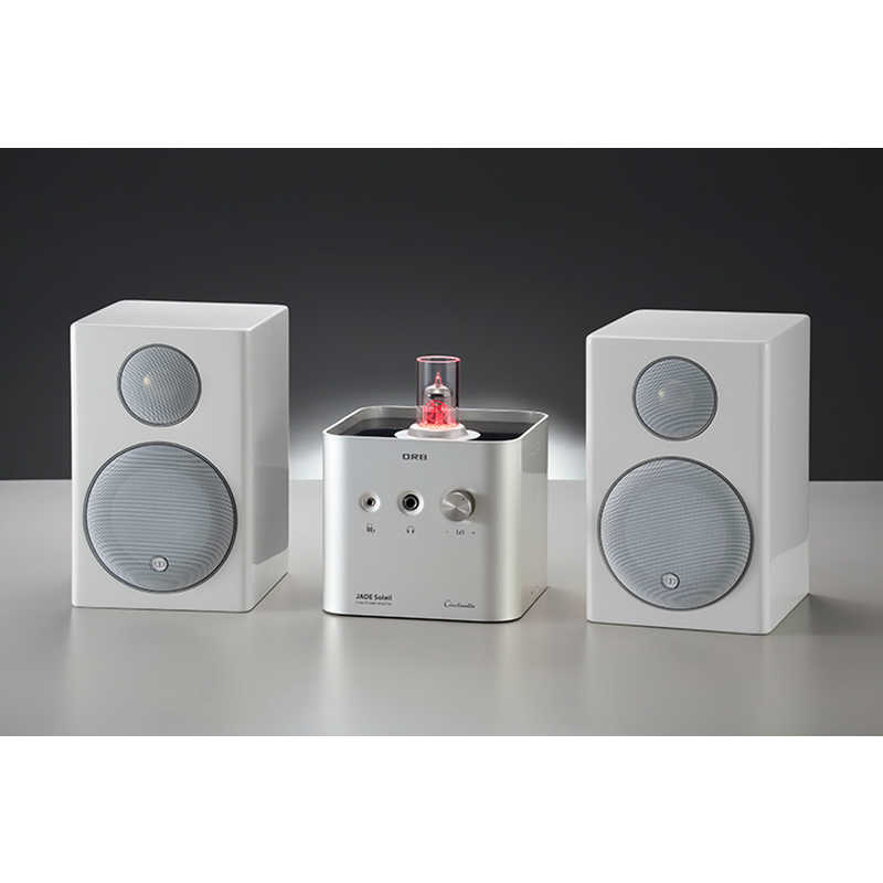 ORB　プリメインアンプ＋コンパクト2wayモニタースピーカーコラボレーションシステム　JADE Soleil/Radius90 -Ci/Wh