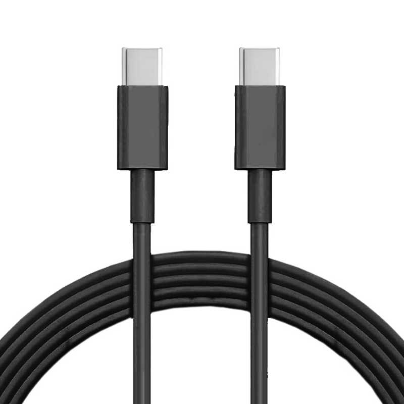 ROYALMONSTER　PD100W Type-Cケーブル 2.0m ［USB Power Delivery対応］ BK　RM-1838CABLE-BK2.0