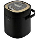 クマザキエイム 炊飯器 2.5合 マルチ・ライスクッカー マイコン 黒 MC-107K