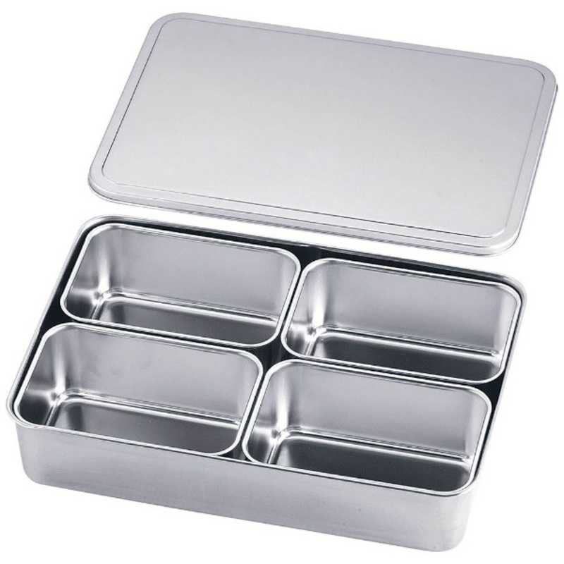 大屋金属　18-8プレス 中型ヤクミ入 4ヶ入角 　AYK12014