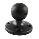 RAMMOUNTS AMPSホールラウンドベース(プラスチック) 1.5インチボール RP-202U