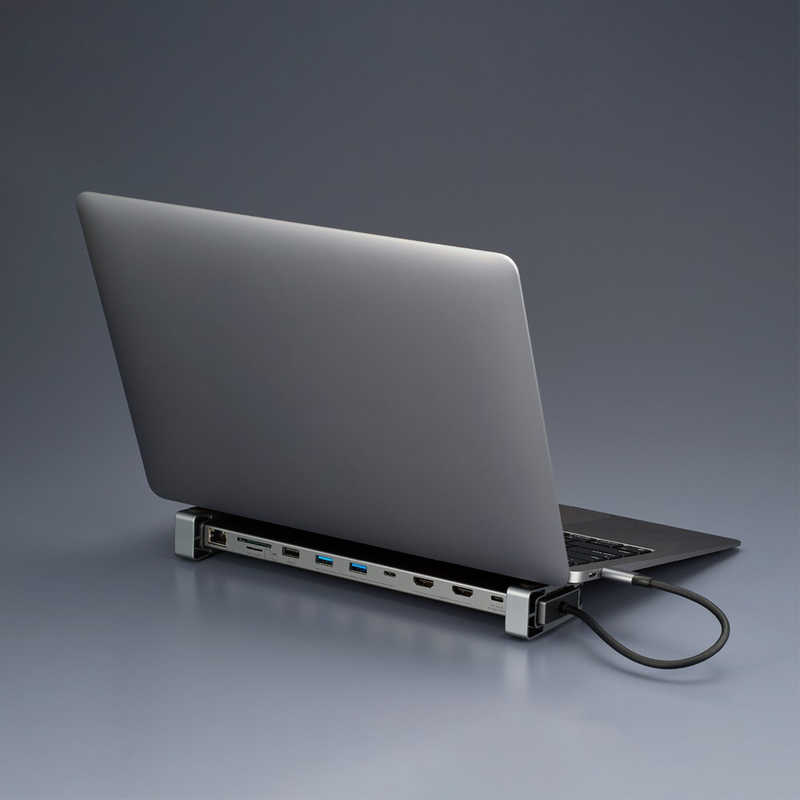 �ʥ��Х䥷��PD�б� Type-C 10in1 PC������ɥɥå��󥰥��ơ������ ��USB Power Delivery�б��ϡ�UD-C06SL