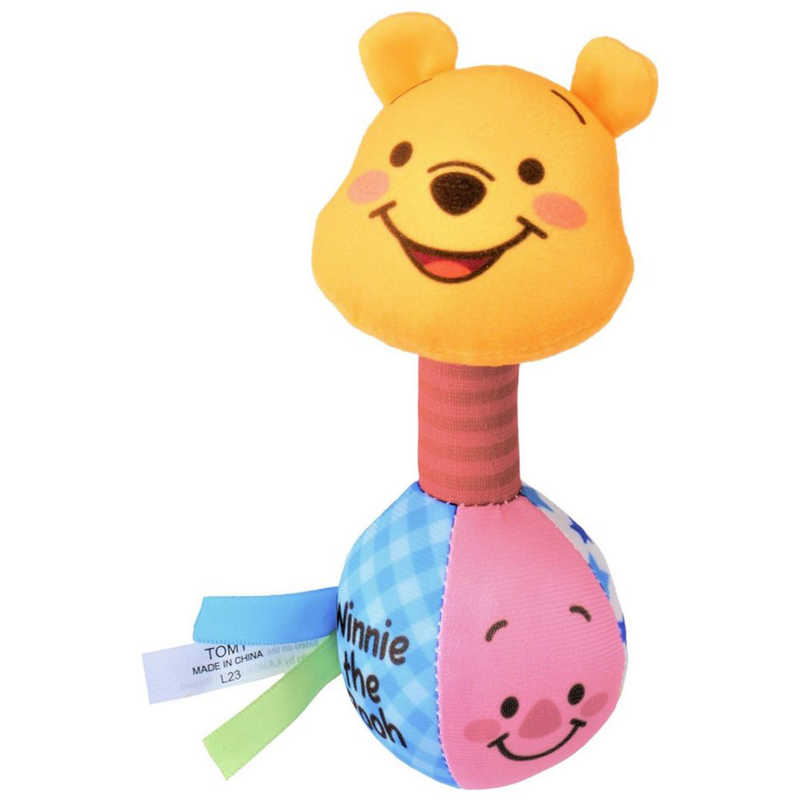 タカラトミー　やわらかにぎにぎラトル くまのプーさんのサムネイル