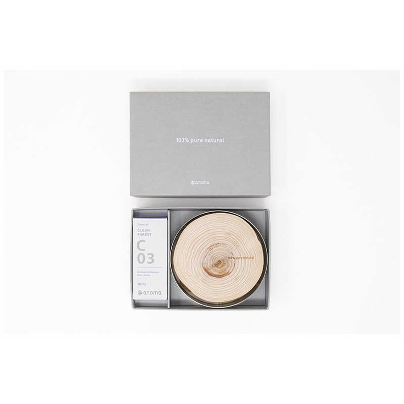 アットアロマ　ウッドディフューザー rin SET貼箱入　DWDRINSB