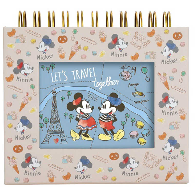 ナカバヤシ　フレームケースアルバム ディズニー ミッキー＆ミニー　AFTPC2061