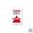 ゼネラルステッカー ビニールステッカー QBB ベビーチーズ ロゴ QBB-001(2)