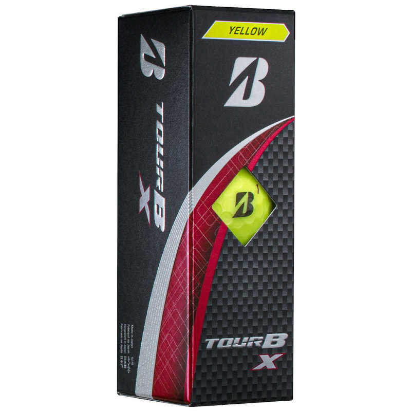 ブリヂストン ゴルフボール TOUR B X ツアービー・エックス [3球(1スリーブ)] イエロー 【返品交換不可】 B4YXJ