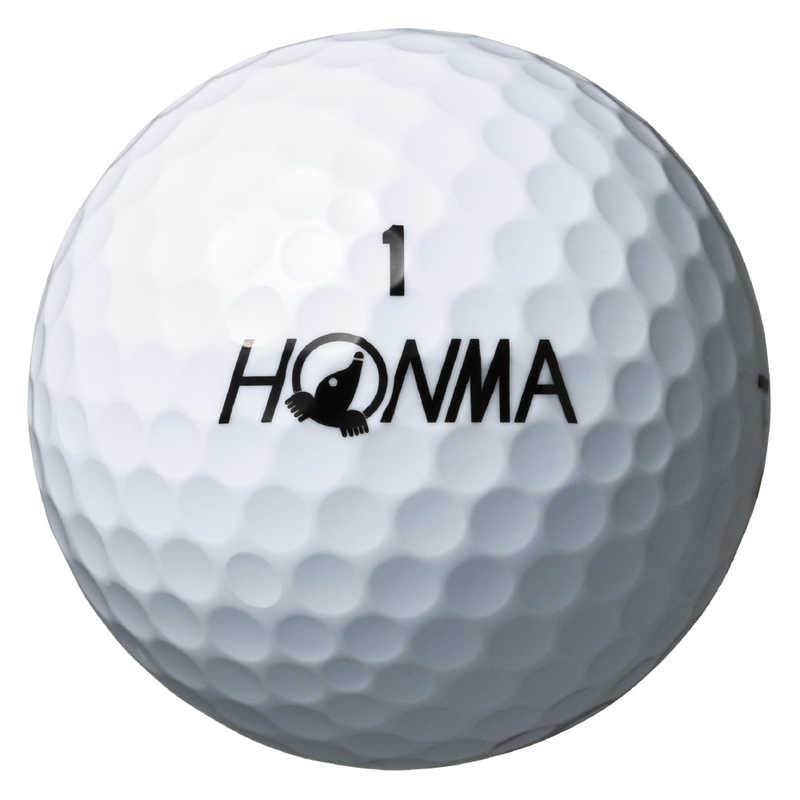 本間ゴルフ　ゴルフボール HONMA D1ボール 1ダース(12球)/ホワイト 【返品交換不可...