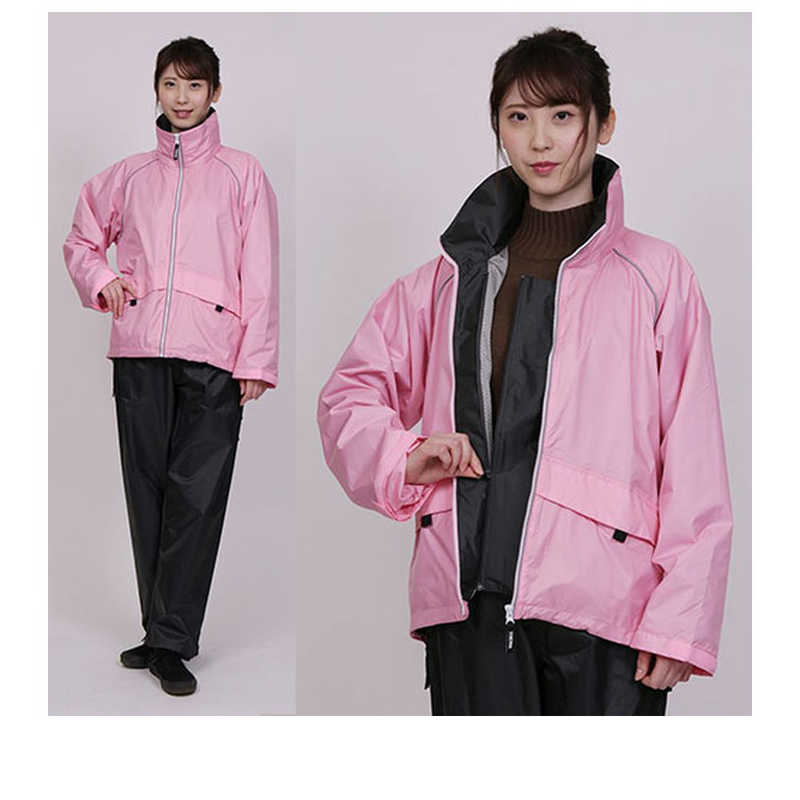 トキワ　雨先案内人 レインジャケット パステルピンク 3号サイズ　3653-PP-3