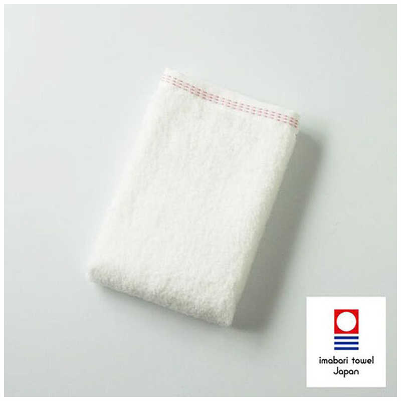 楠橋紋織　DOUBLE STAR presso わた媛 ウォッシュタオル 33cm×35cm オフホワイト　1-62008-51-OW