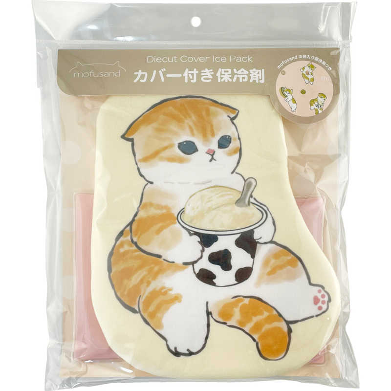 粧美堂　ダイカットカバー付き保冷剤 アイスクリーム 　MD02922
