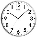 MAG MAG 掛け時計レオン MAG 銀メタリック W-802