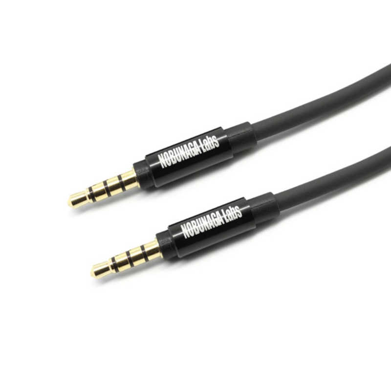 NOBUNAGA　閃光 (Senkou) (3.5mm4極/3.5mm4極) ゲーミングヘッドホン用ケーブル　N...