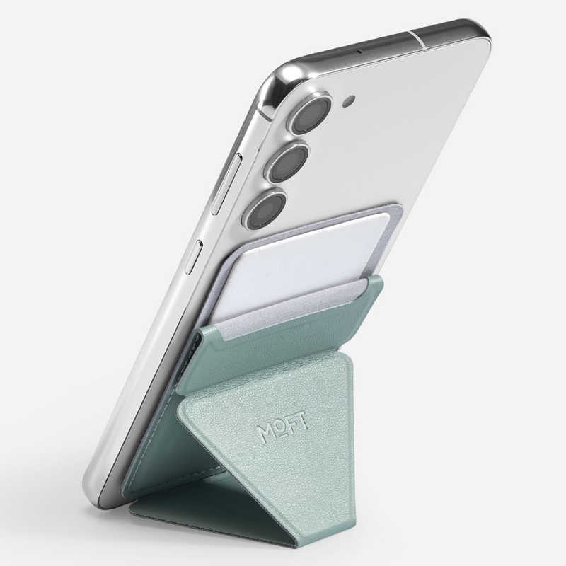 MOFT X スマホスタンド(粘着タイプ)MOVAS スモークグリーン MS007S1MESFGN