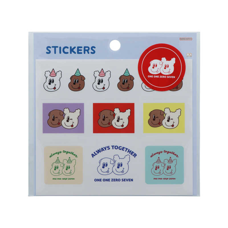 サンスター文具　スクエアシートシール イルイルゴンチル A　S8591571