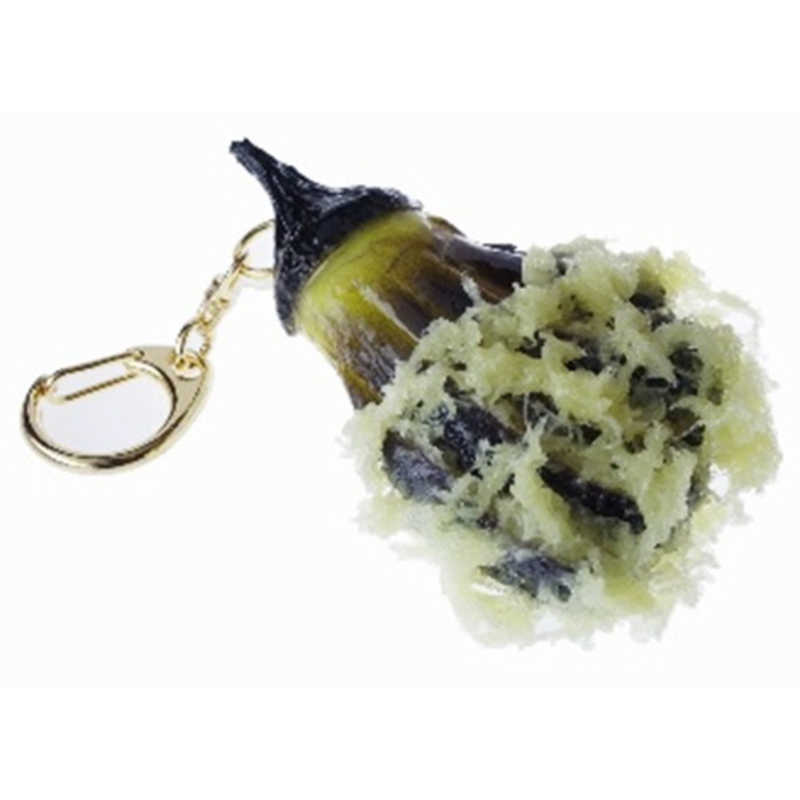 志賀サンプル　職人の作る食品サンプル キーチェーン 天ぷら なす　SIGA53307