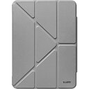 LAUT 13インチIPAD AIR(2024)(M2) HUEX FOLIO GREY L-IPA24L-HF-GY グレー L_IPA24L_HF_GY(2)