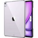 ESR iPad Air 13インチ M2対応Classic Hybridスリムクリアケース ER Clear Black ClassicHybridCase