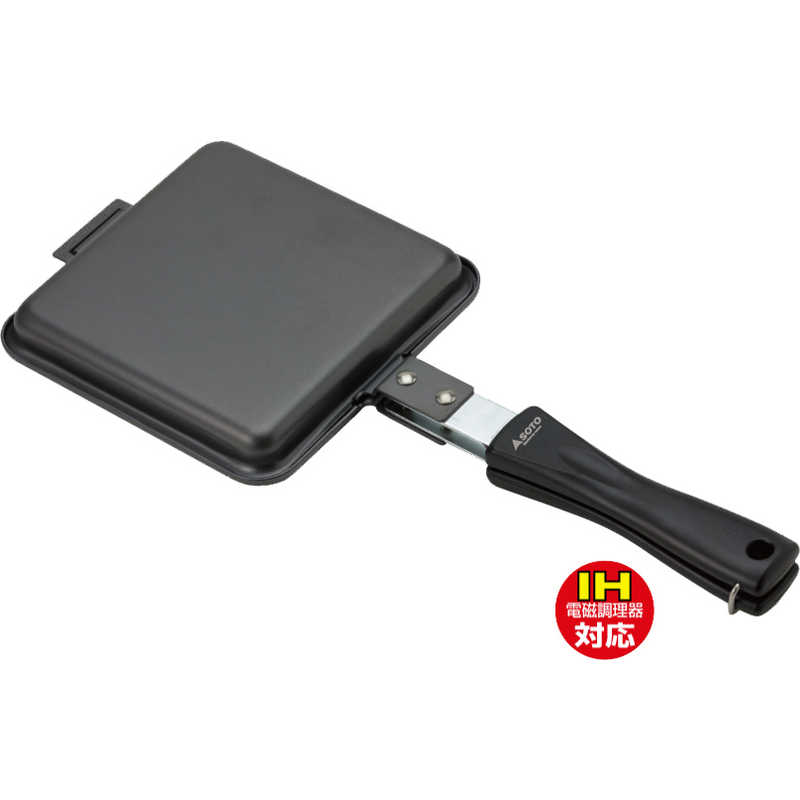 新富士バーナー　SOTO アウトドア用品 トーストサンドパン (幅155 X厚さ33 X 全長365mm)　ST951
