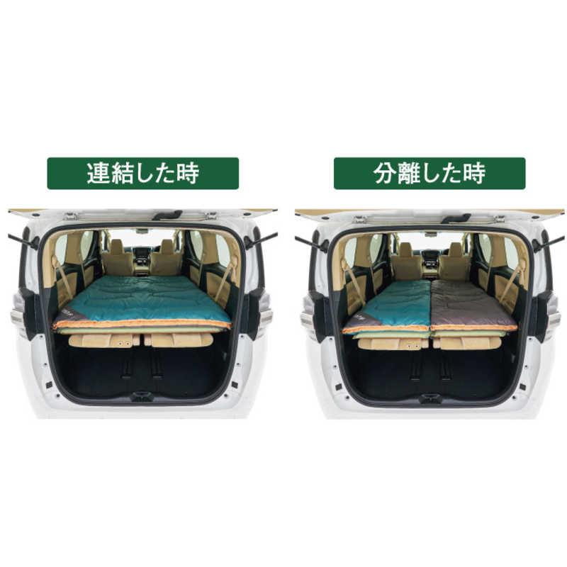ロゴス　キャンプ用品 シュラフ ミニバンピッタリ寝袋・-2度 ブルー　72600241