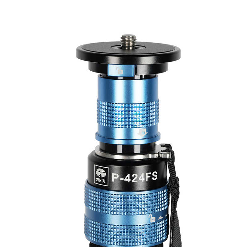 SIRUI　カーボンファイバー製4段一脚 S ブラック　P-424FS-JP