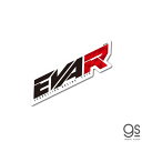 ゼネラルステッカー ビニールステッカー EVA レーシング ロゴ小 LCS-1233