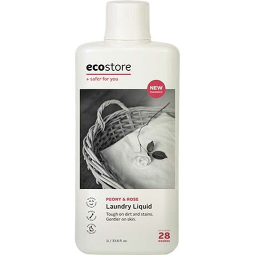 ECOSTORE ランドリーリキッド ピオニー&ローズ eco store 1L ECOSTORE ランドリーリキッド ピオニー&ローズ eco store 1L