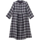 タオル美術館 cococi LDK レディースガーゼルームワンピース(切替)Mサイズ ブラック