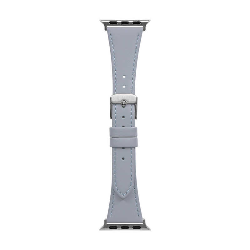 OWLTECH　Apple Watch(38/40/41mm)用 ニュアンスカラー スリムレザーバンド 「mignonne(ミニョン)」 ダルブルー　OWLMINAWBS02BL