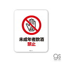 ゼネラルステッカー SIGNATURE STICKER 未成年者飲酒禁止 MSGS127