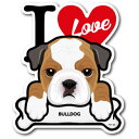 ゼネラルステッカー DOG STICKER BJLLDOG PET-023(2)