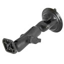 RAMMOUNTS 菱形ジョイント&ツイストロックサクションベースセット 標準アーム 吸盤径83.8mm 1インチボール RAP-B-166U