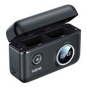 LLANO デュアルカメラバッテリー急速充電器 NP-W126/W126S用 CHARGER-NP-W126s
