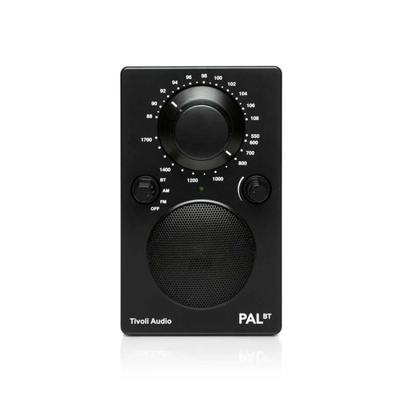 TIVOLIAUDIO　Bluetooth ポータブルラジオスピーカー PAL Bluetoothブラック PALBT9495JP ［防滴 /Blue..