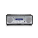 TIVOLIAUDIO Music System BT|AM/ ワイドFM/ Bluetooth/ CD All-in-One Hi-Fi System Sil...