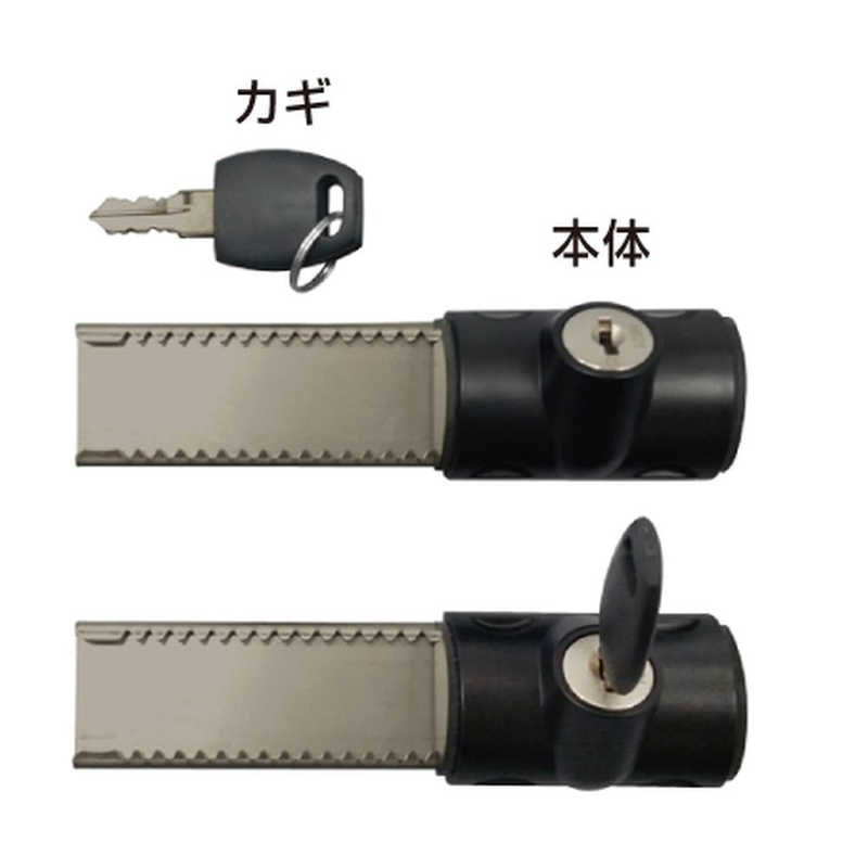 ノムラテック 快適防犯 NEW鍵付スライドロック2個入 N-3085 r-kojima-11532820 コジマ楽天市場店 サンプル画像2